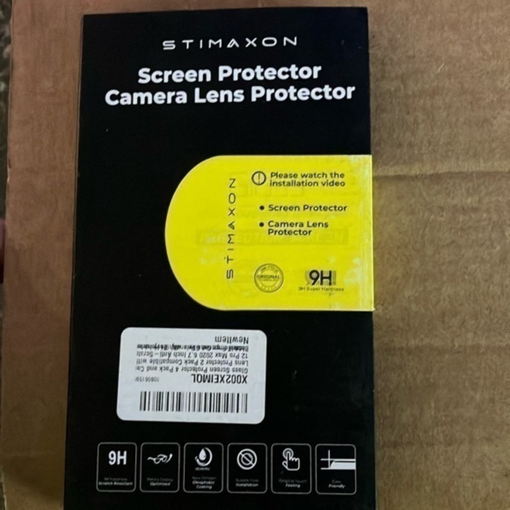 Stimaxon ScreenProtector Camera Lens for iPhone 12 Pro Max 6.7”